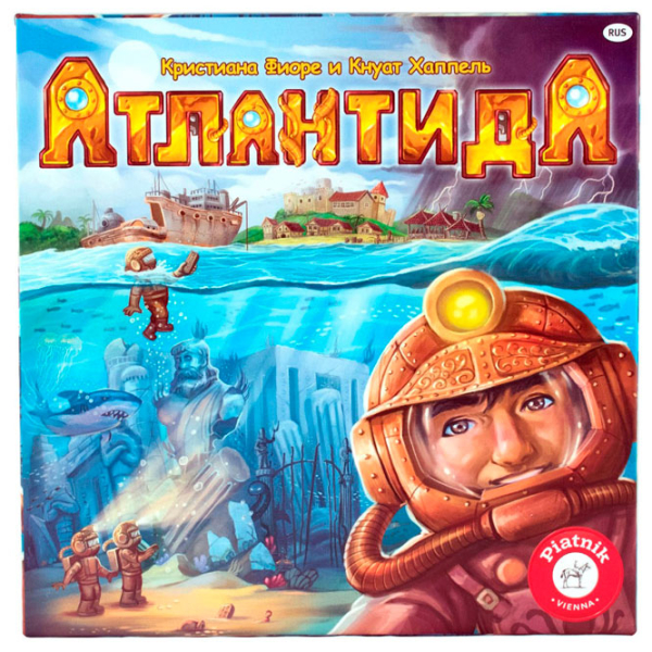 Настольная игра Piatnik Atlantica Стратегия, 8+ photo 1